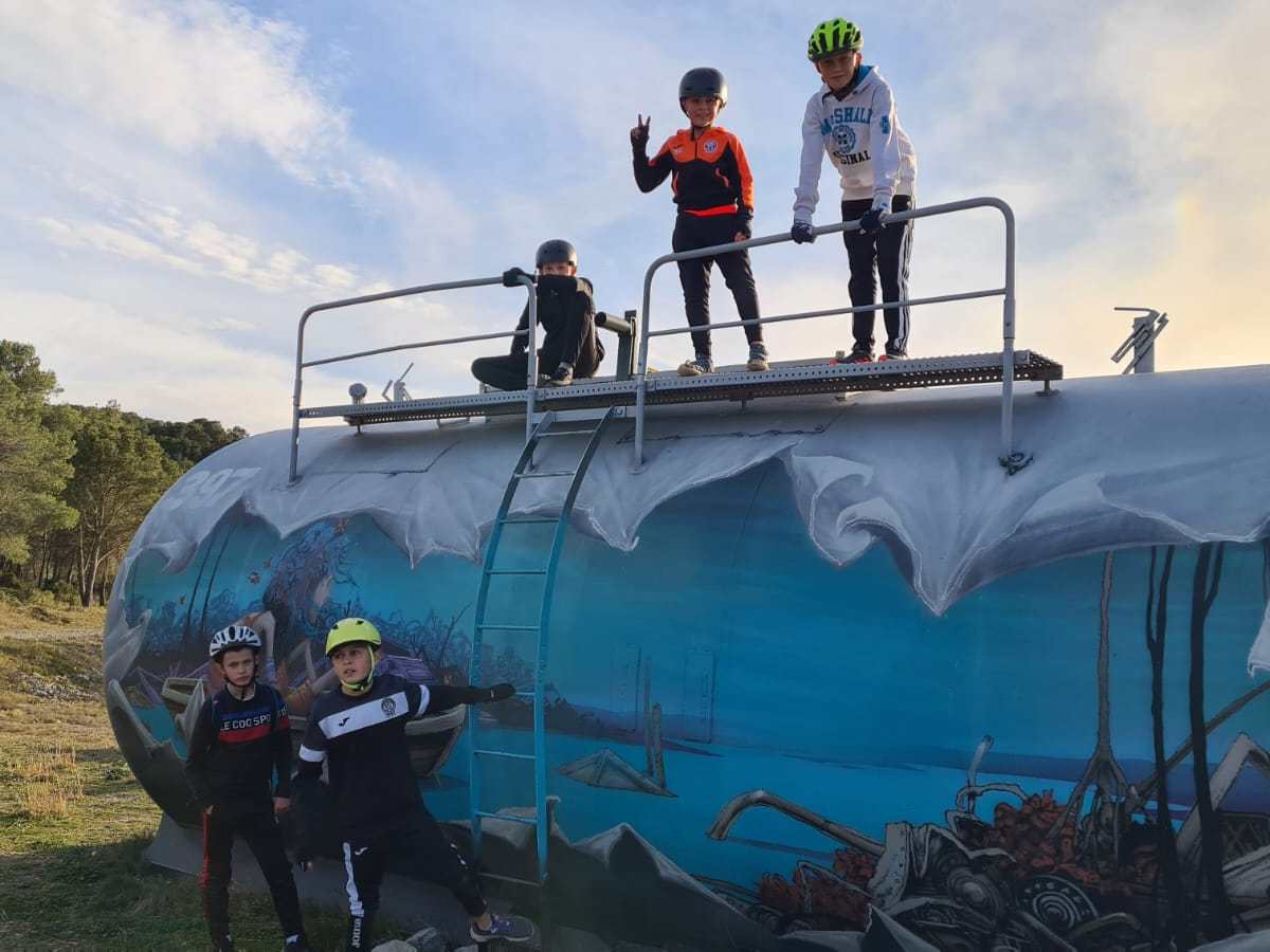 Balade VTT ou Vélo de route RDV devant le Pumptrack de Gigean le samedi ou&nbsp;dimanche